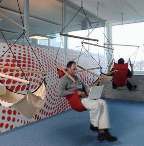 Jakie kolory do biura. Biuro Google w Zurychu. fot. www.google.ch