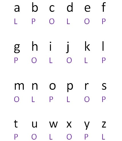 tu i teraz z alphabet game