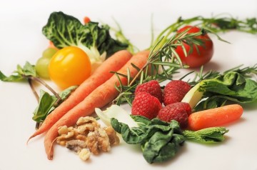 Jedzenie na skórę - zdrowe warzywa
